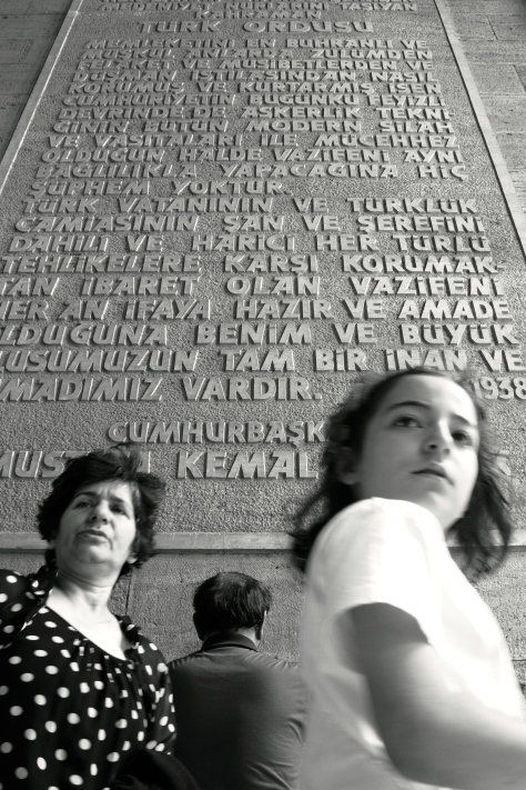 Contemplating Atatürk’s last message to the Turkish army.